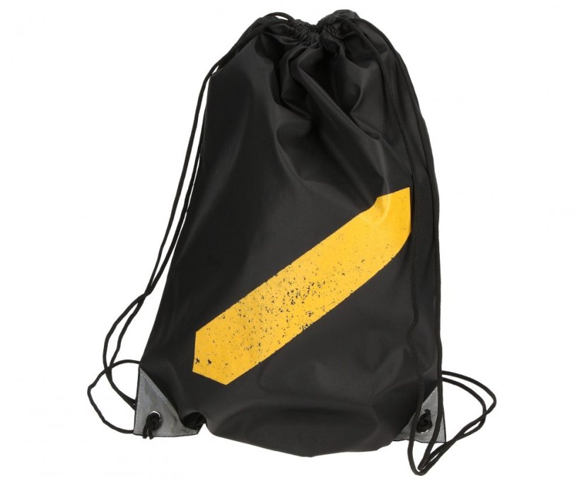 Vak na záda s logem | Černá